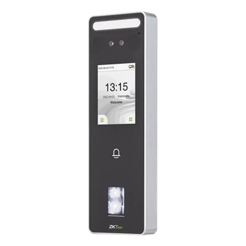 Terminal Facial y Huella Autónoma / 500 Rostros / 3,000 Huellas / Pantalla 2.4" / IP65 / ADMS / RFID ZKTECO SPEEDFACE-V3L-FP