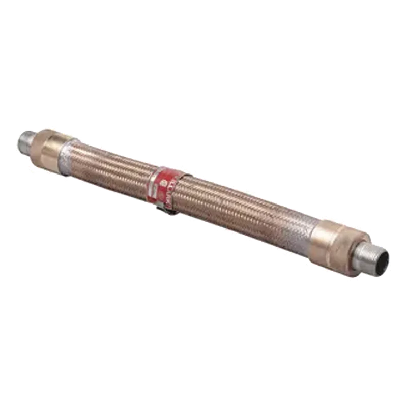 Cople Flexible con Trenzado de Bronce de 1/2" x 18". HUBBELL KILLARK HUB-ECF118