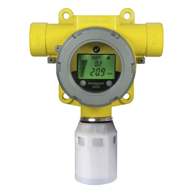 Detector fijo de oxígeno con sensor electroquímico EC, salida 4-20 mA y Modbus, para atmósferas potencialmente explosivas HONEYWELL ANALYTICS SPXCDULNO1M