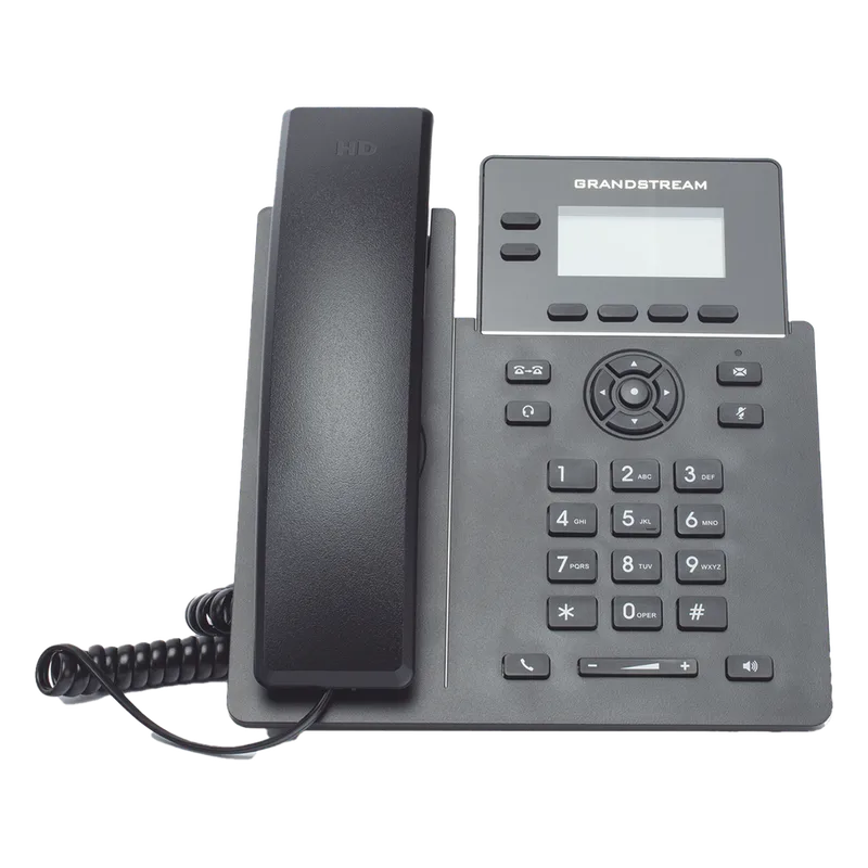 Teléfono IP Grado Operador, 2 líneas SIP con 4 cuentas, puertos Gigabit PoE, codec Opus, IPV4/IPV6 con gestión en la nube GDMS GRANDSTREAM GRP2602G