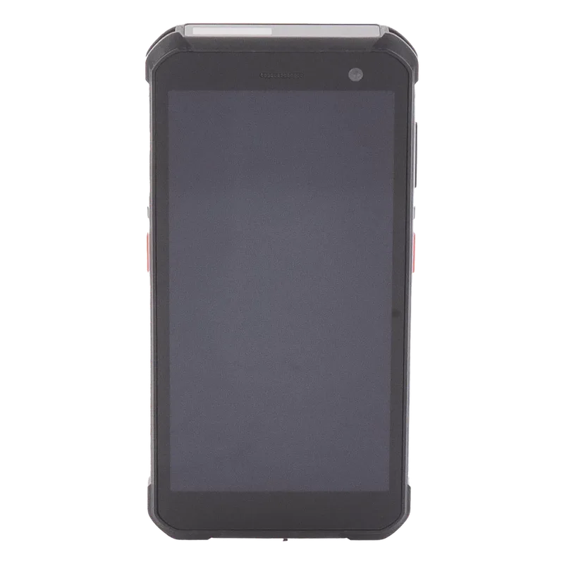 Handheld Lector Escaner De Mano Ultra Resistente (IP68) / Códigos 1D, 2D, QR, DATAMATRIX/ Pantalla Touch Screen 5.5" / Compatible con NFC e ISO / WiFi y Bluetooth / Cámara de 12 Megapixel / Android HIKVISION DS-MDT201/64G/GLE