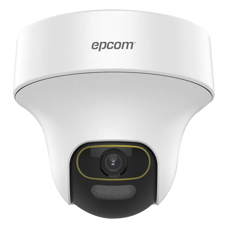 Cámara LUZ DUAL (IR + LUZ BLANCA) / Domo TurboHD 2 Megapixel (1080p) / Luz Blanca 20 mts / Gran Angular 106° / Lente 2.8 mm / 30 mts IR EXIR / Exterior IP67 / 4 Tecnologías / Micrófono Integrado EPCOM PT-8TURBO-C/A