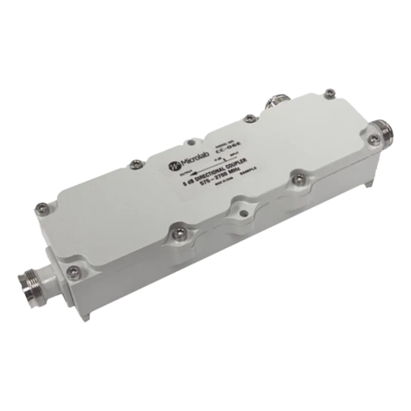 Acoplador direccional 15dB 575-2700MHz 300W - 161 dBc 4.3 - 10 IP67 MICROLAB CC-15E