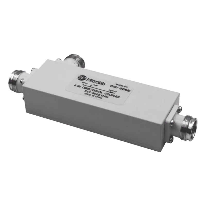Acoplador direccional 7dB 617-5925MHz 300W-161dBc 4.3-10 IP67 MICROLAB CC-607E
