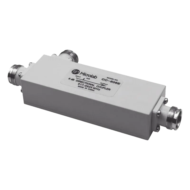 Acoplador direccional 8dB 617-5925MHz 300W-161dBc 4.3-10 IP67 MICROLAB CC-608E