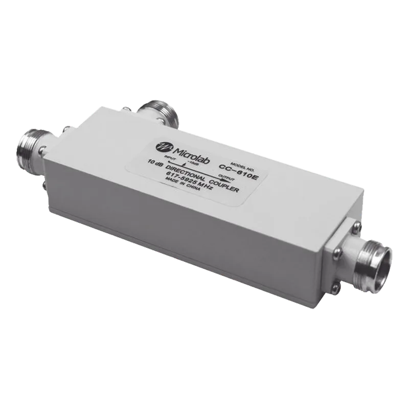 Acoplador direccional 10dB 617-5925MHz 300W-161dBc 4.3-10 IP67 MICROLAB CC-610E