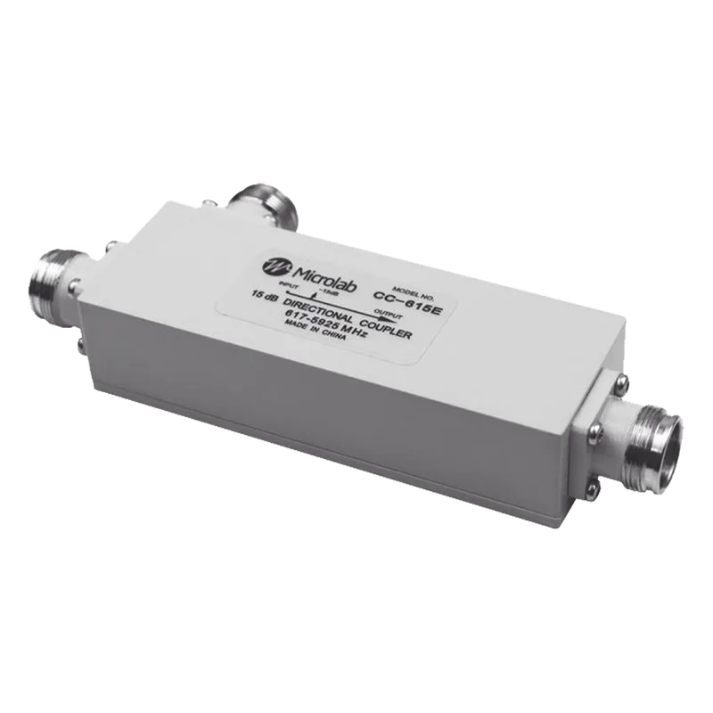 Acoplador direccional 15dB 617-5925MHz 300W-161dBc 4.3-10 IP67 MICROLAB CC-615E