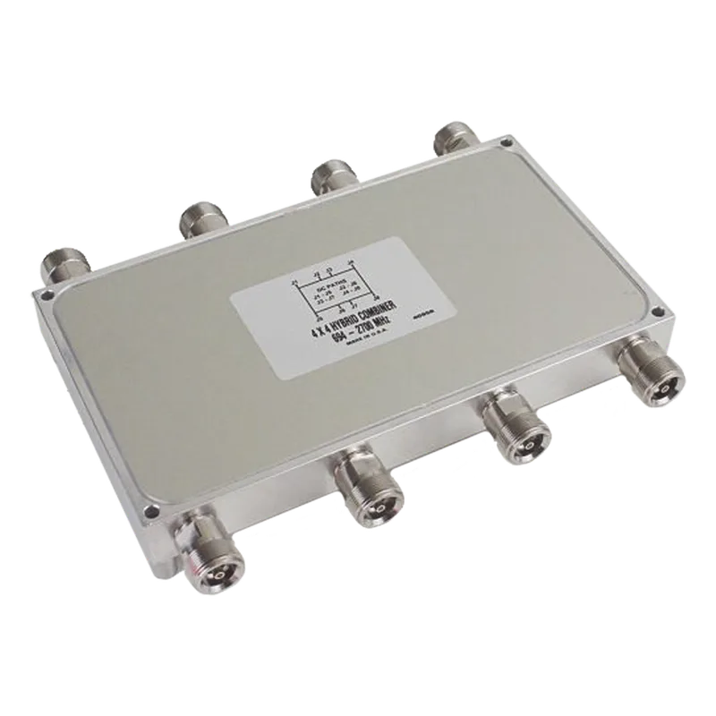 Combinador hibrido 4x4 694-2700MHz 150W -161dBc 4.3-10 IP64 MICROLAB CM-88E