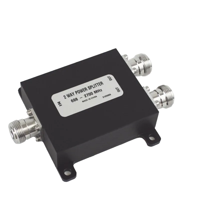 DIVISOR WILKINSON DE 2 VIAS 694-2700MHz 50W -154DBC TIPO N 4.3-10 IP67 MICROLAB D2-72FE