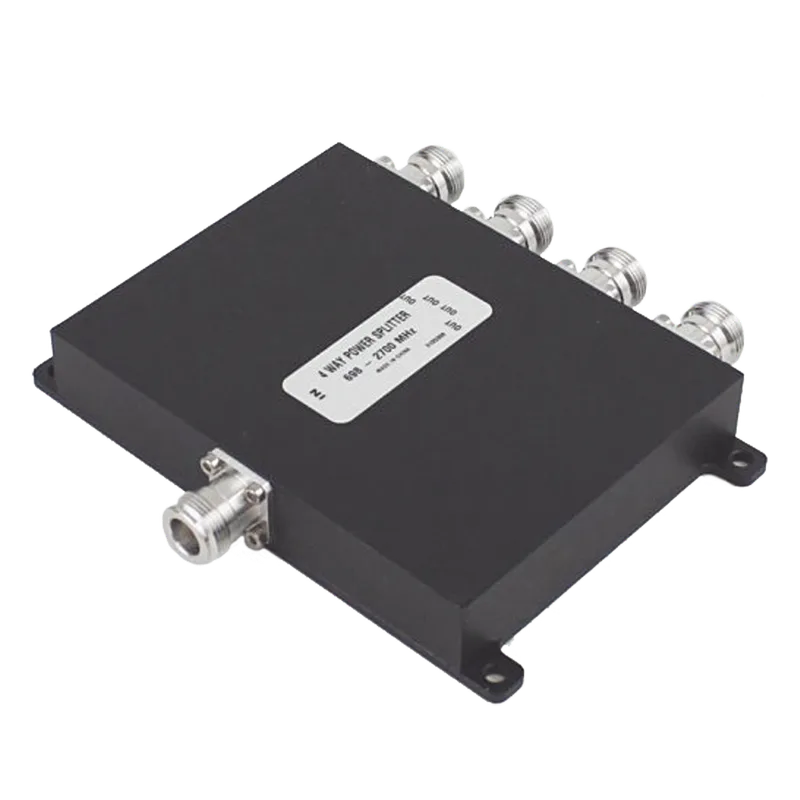 DIVISOR WILKINSON DE 4 VIAS 694-2700MHz 50W -154dBc 4.3-10 MICROLAB D4-72FE