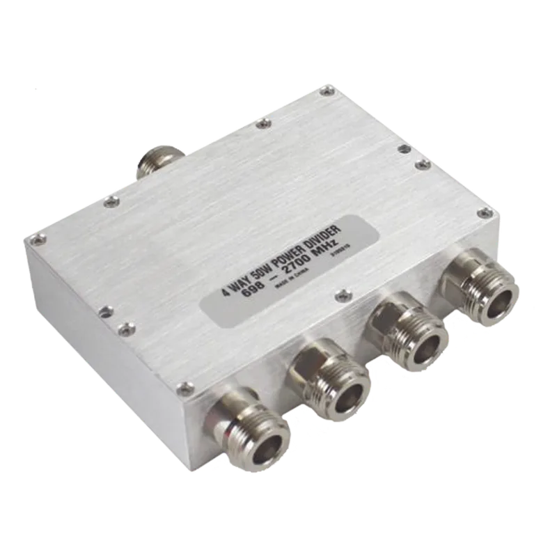 DIVISOR WILKINSON DE 4 VIAS 694-2700MHz 50W TIPO N MICROLAB D4-75FN