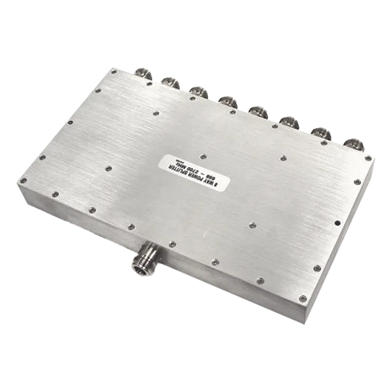 DIVISOR WILKINSON DE 8 VIAS 694-2700MHz 50W TIPO N PARA INTERIOR MICROLAB D8-75FN