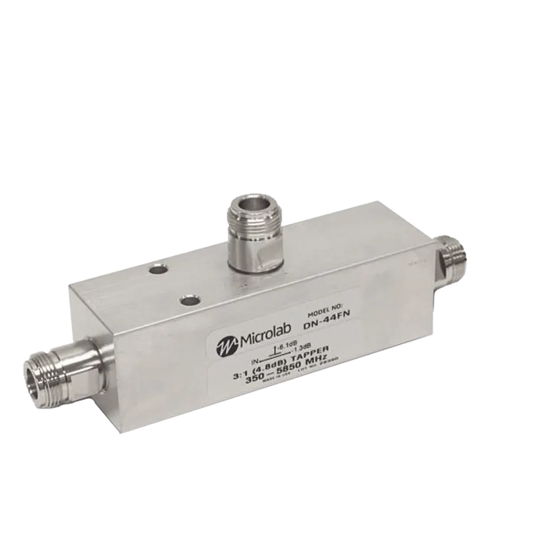 SEPARADOR 3dB (2:1) Tap 350-5930MHz 500W -161dBc TIPO N IP67 . MICROLAB DN-34FN