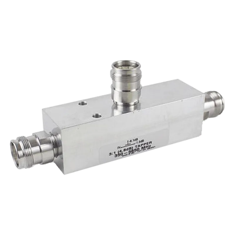 SEPARADOR 8dB (6:1) Tap 350-5930MHz 500W -161dBc 4.3-10 IP67 . MICROLAB DN-64FE