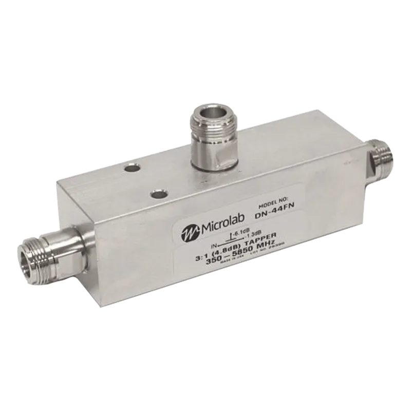 SEPARADOR 8dB (6:1) Tap 350-5930MHz 500W -161dBc TIPO N IP67 . MICROLAB DN-64FN