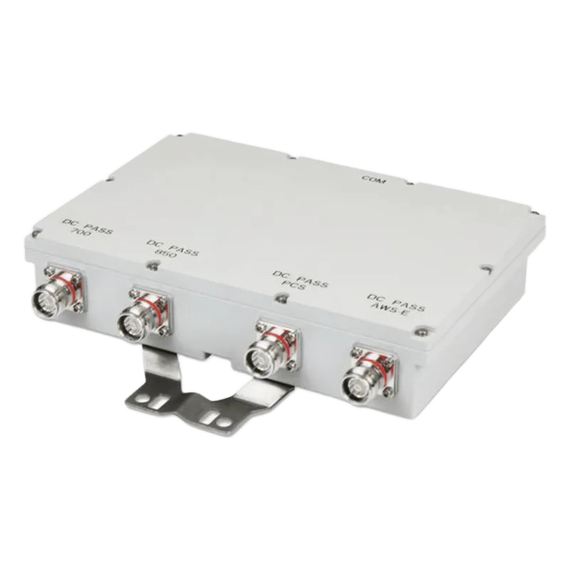 CUADRIPLEXOR 700/850/PCS/AWS 250W -161dBc 4.3-10 IP67 . MICROLAB BK-962E