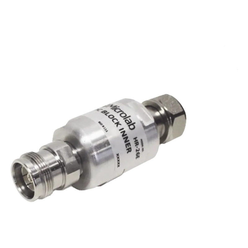 BLOQUEADOR DE DC 250-6000MHz 500W/3kV -161dBc 4.3-10 IP65 . MICROLAB HR-26E