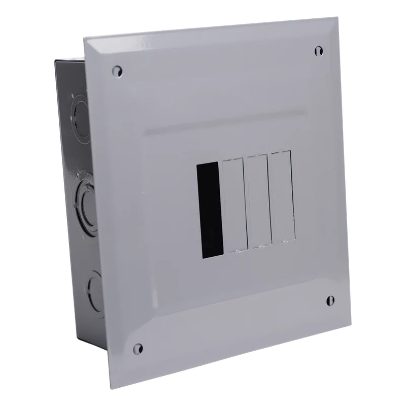 Centro de Carga para Empotrar, 04 Polos, 100 A, 1 Fase 3 Hilos, 120/240 V AC, 60Hz CHINT C2Q04E