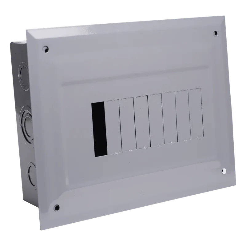 Centro de Carga para Empotrar, 08 Polos, 100 A, 1 Fase 3 Hilos, 120/240 V AC, 60Hz CHINT C2Q08E