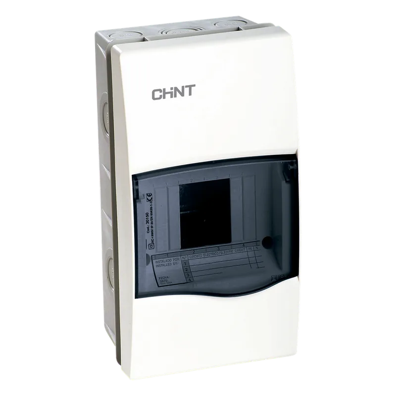Caja de distribución para empotrar, IP40, 04 módulos (SKU:8101005) CHINT CD40E04