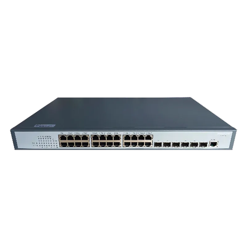 Switch Core Gigabit / Administrable Capa 3 / 24 Puertos 1000 Mbps / 6 Puertos SFP+ 10 G de Uplink / IGMP / VLAN / GRMP HIKVISION DS-3E3730