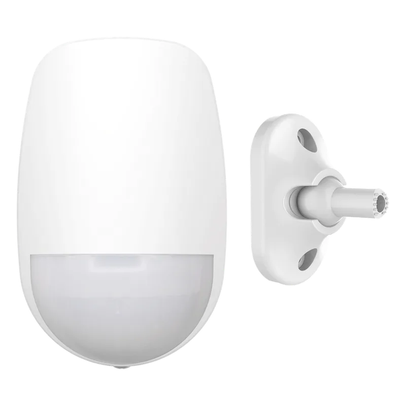 (AX PRO) Detector PIR Inalámbrico de Doble Tecnología / Inmunidad a Mascotas / Rango de Detección de 12 mts / Angulo de 85.9° de Cobertura + Montaje Universal HIKVISION DS-PDD12P-EG2-WB/UB
