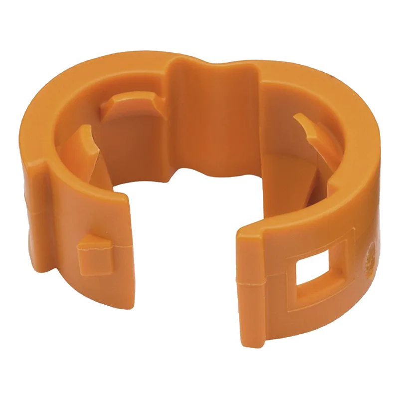 Kit de 25 Clips de Identificación Para Patch Cords, Compatible con Diámetros de 4.7 a 7.8 mm (0.19 a 0.31 Pulgadas), Color Naranja PANDUIT PCBANDOR-Q