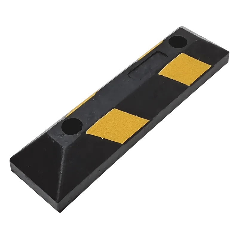 Tope Vehicular P / Estacionamiento / 55cm / Color Negro-Amarillo. ACCESSPRO AC-55TV