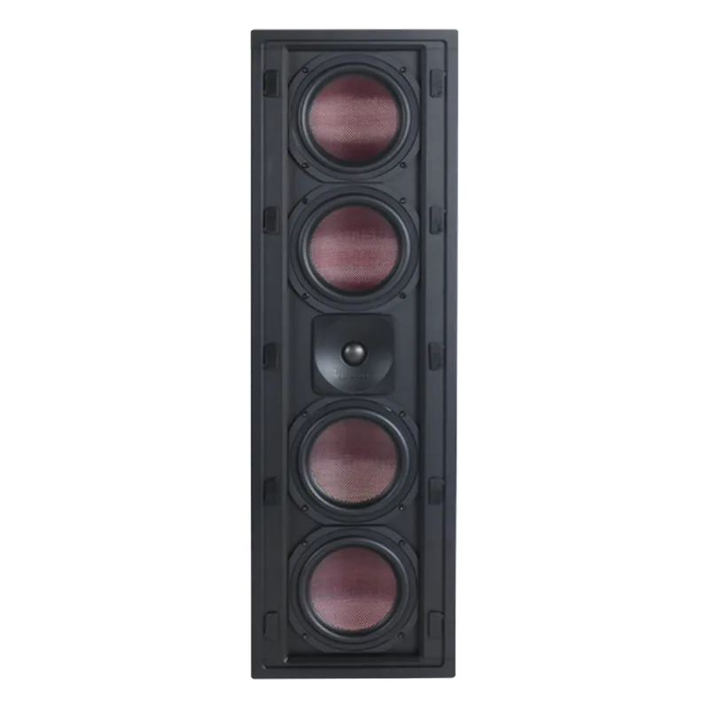 BOCINA DE PARED | 4 WOOFERS DE FIBRA DE CARBONO 6.5'' | TWEETER DE TITANIO 1'' | 250W TRUAUDIO ELITE-46