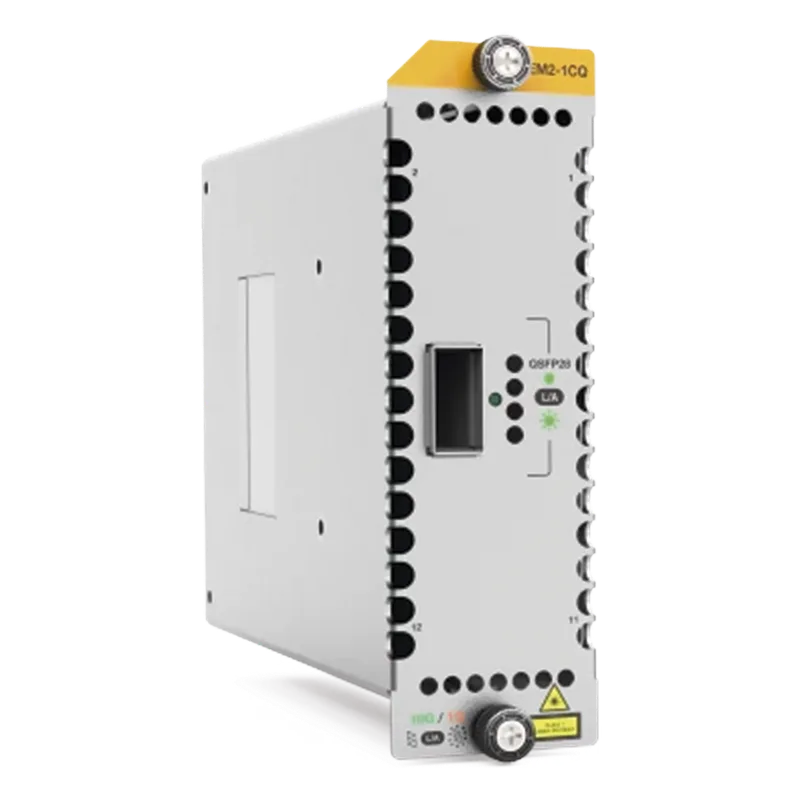 Modulo de expansion 1 x 100G QSFP28 ALLIED TELESIS AT-XEM2-1CQ