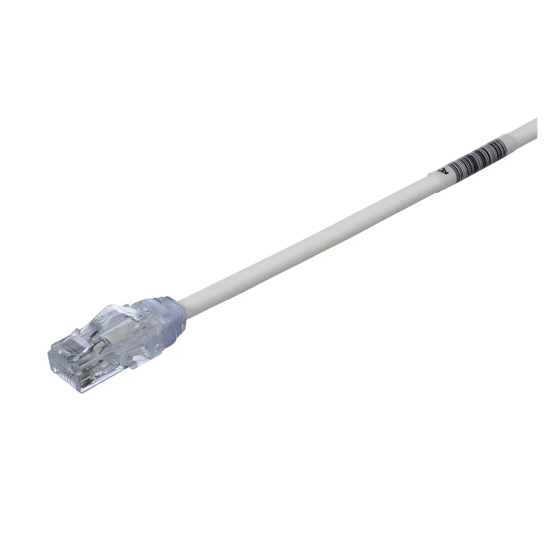 Cable de Parcheo UTP Cat6A, CM/LSZH, Diámetro Reducido (28AWG), Color Blanco Mate, 19.81 Metros (65 Pies) PANDUIT UTP28X65