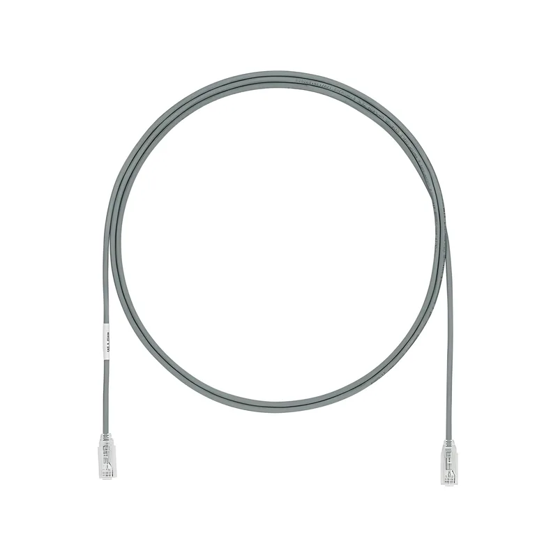 Cable de Parcheo UTP Cat6A, CM/LSZH, Diámetro Reducido (28AWG), Color Gris, 30.48 Metros (100 Pies) PANDUIT UTP28X100GY