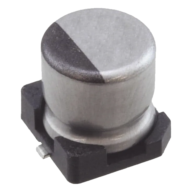 Capacitor Electrolítico de Aluminio de 1uF, 50V, 20% tipo SMD. 493-9454-1-ND