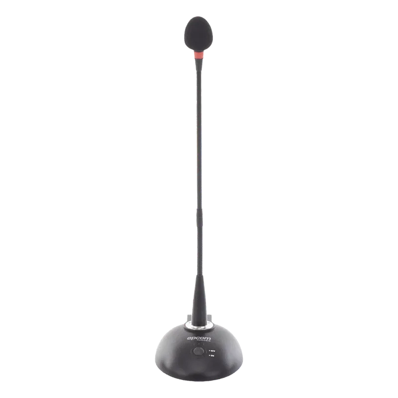 Micrófono | Cuello de Ganso con Base | Soporta Phantom | Salida Balanceada XLR EPCOM PROAUDIO EP-338