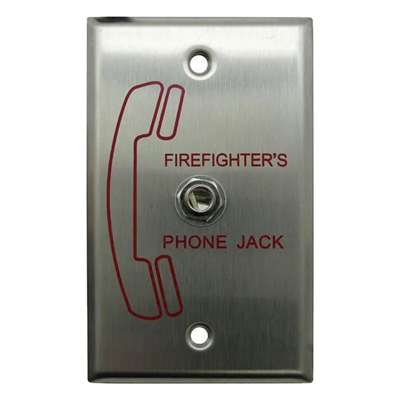 Toma remota de teléfono para bomberos para el auricular FHS-F en sistemas NFC-FFT NOTIFIER N-FPJ