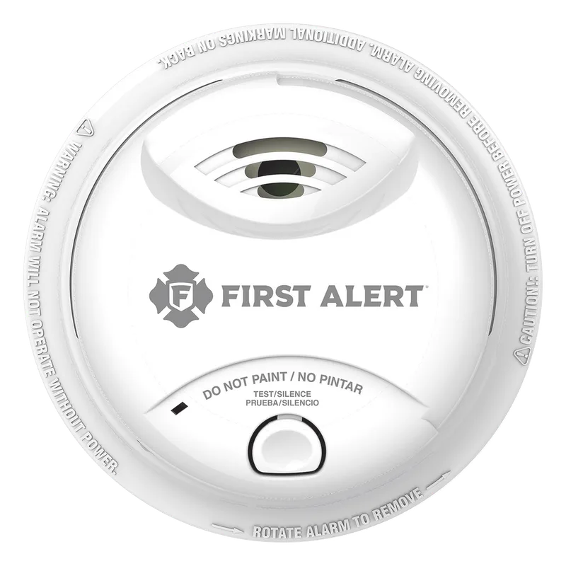 Detector de Humo Autónomo, No Requiere Panel, Batería Sellada de Litio por 10 años, Sensor por Ionización, Sin cableado FIRST ALERT SA350B
