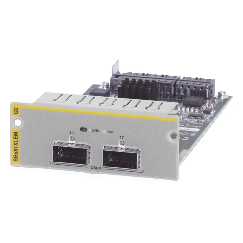 Modulo de expansion para SBx81XLEM con 2 x 40G QSFP+ ALLIED TELESIS AT-SBX81XLEM/Q2