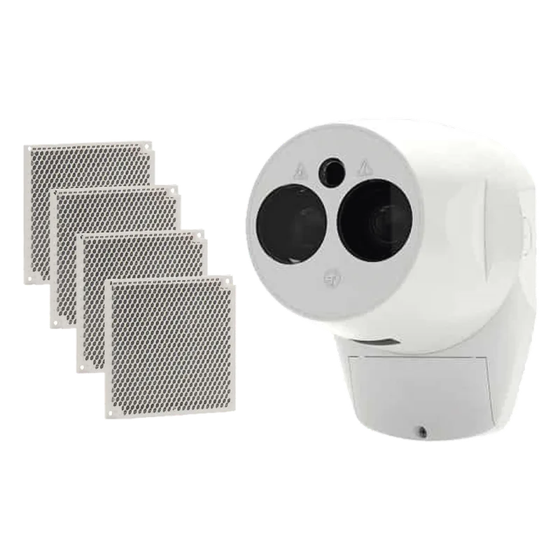 Detector Lineal De Humo Motorizado, Alcance Hasta 120m, Alineación Automatica, Por Haz Reflejado, Convencional, Compatible Con Todos Los Paneles De Detección De Incendio (0200-11650) HOCHIKI H6011-120