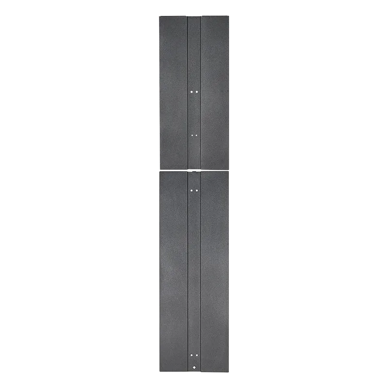 Tapa Final de Fila, Para Organizador Vertical PE2V PatchRunner™ 2, de 45 UR, Color Negro PANDUIT PE2VEP