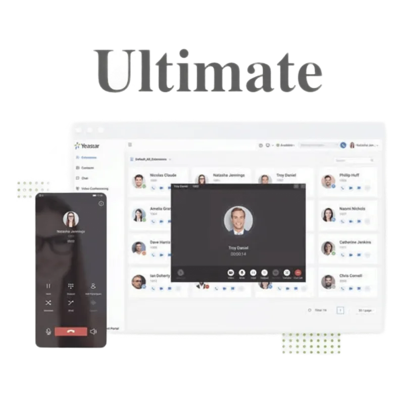 Extensión anual de usuario para conmutador en nube Yeastar Ultimate Edition YCM-CLOUDUL-EXT