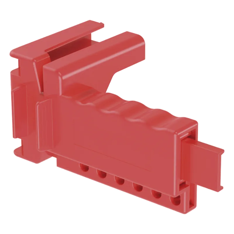Dispositivo de Bloqueo LOTO para Válvulas de Bola, para Diámetros de Tubería de 1/4" a 1" y Longitud de Mango Hasta 7.5", Color Rojo PANDUIT PSL-BV1