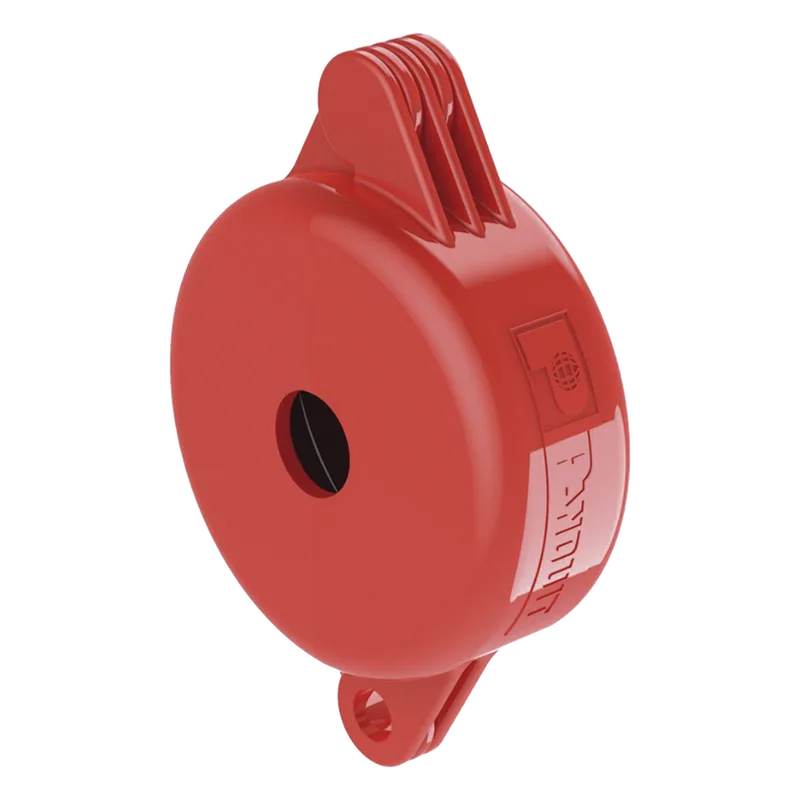 Dispositivo de Bloqueo LOTO para Válvulas de Compuerta, para Diámetros de 1" a 3", Color Rojo PANDUIT PSL-V2A