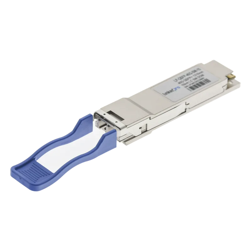 Transceptor Óptico QSFP+ (Mini-Gbic) / Monomodo 1310 nm / 40 Gbps / 40GBASE-LR4 / Conectores LC/UPC Dúplex / DDM / Hasta 10 km LINKEDPRO BY EPCOM LP-QSFP-40G-SM-10