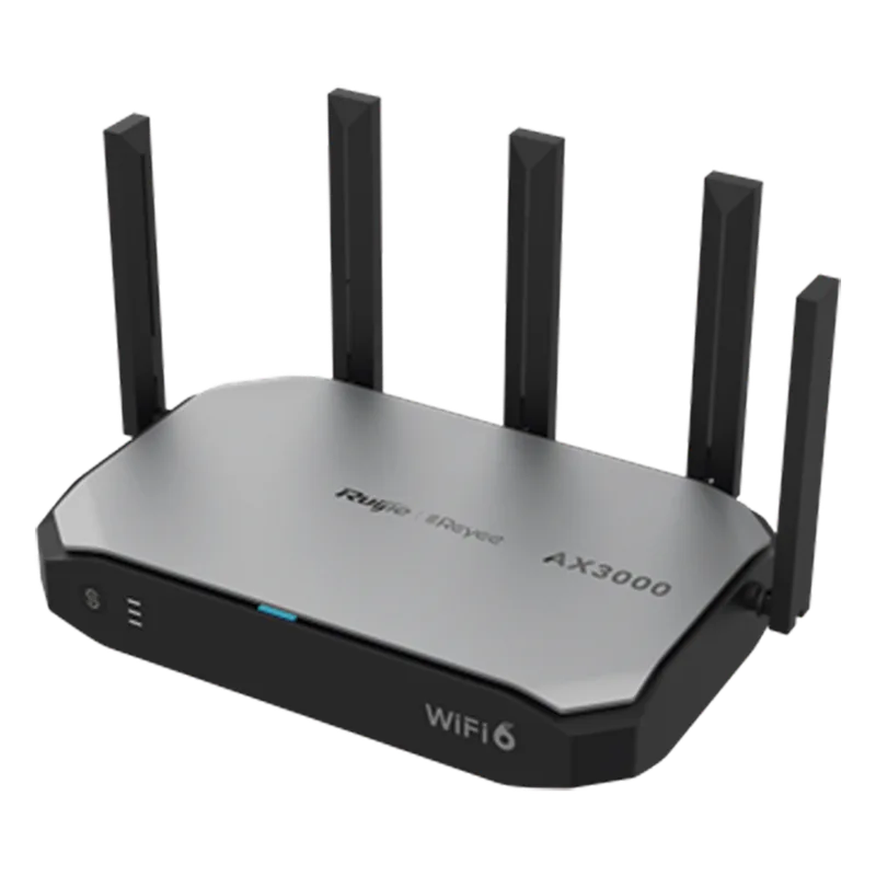 Router Balanceador inalámbrico Wi-Fi 6 MESH con Función SD-WAN, Hasta 4 Servicios de Internet y Hasta 180 clientes con desempeño de 1.2 Gbps RUIJIE RG-EG105GW-X