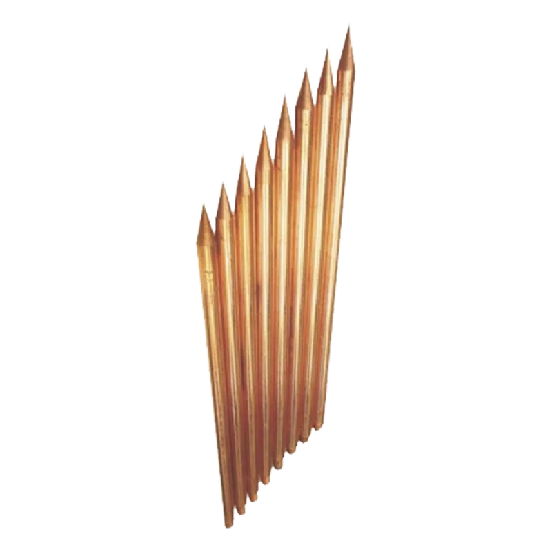 Varilla de Acero con Recubrimiento de Cobre Diámetro 3/4" de 1.5 m de Largo TOTAL GROUND TG-VAR-1534