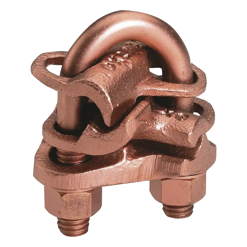 Conector mecánico para 2 cables en forma de cruz para ranura A calibre mínimo 4 sol- 2/0 tre y ranura B 4 sol - 2/0 tre. HUBBELL HUB-GX-2626