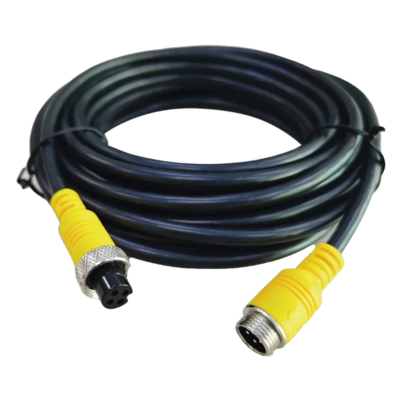 Cable extensor con conector tipo aviación de 7m solo para soluciones de videovigilancia móvil XMR EPCOM CA30401-7M