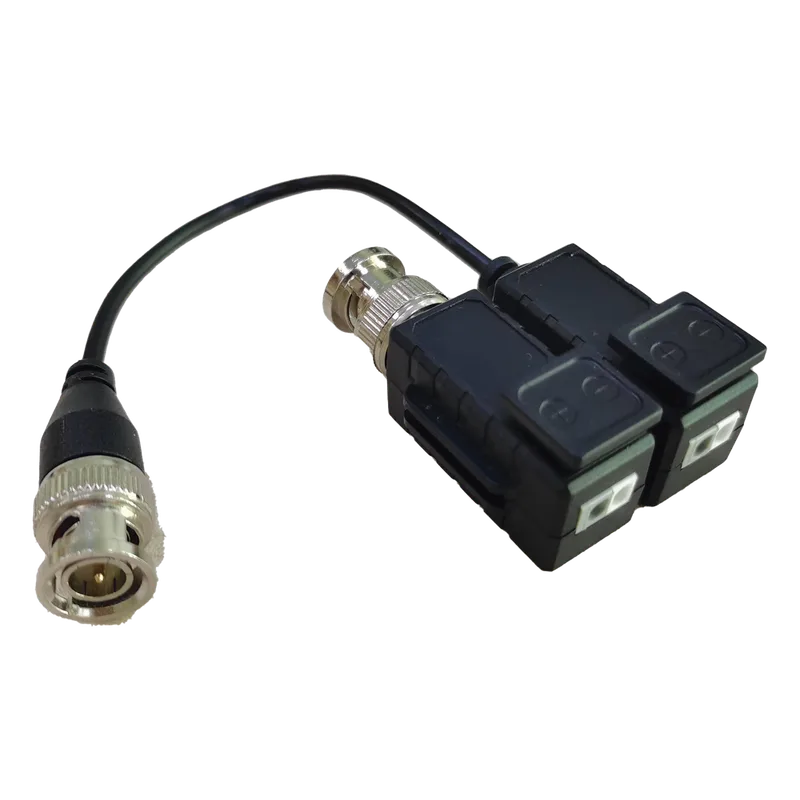 Kit de Transceptores (Baluns) con Terminal PUSH SUPERIOR, Resolución 5MP , Cable flexible COAXIAL Blindado / COAXITRON / AUDIO POR COAXITRON / Menu OSD /Conector 100% COBRE / protección TVS, Calidad PREMIUM EPCOM TITANIUM LLT-V506