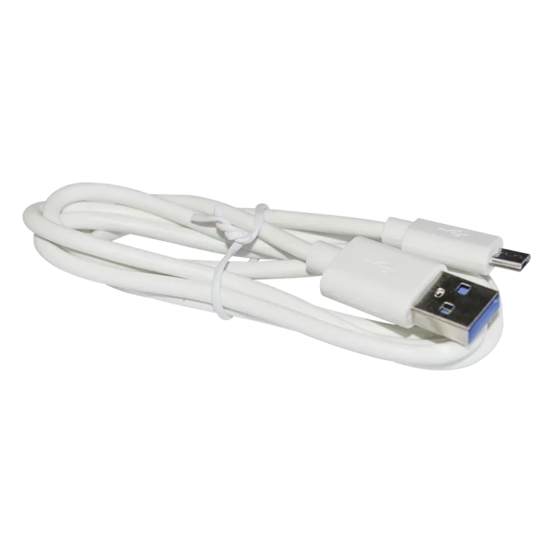 Cable programador y cargador USB a Micro USB color blanco EPCOM POWERLINE PLUSBW