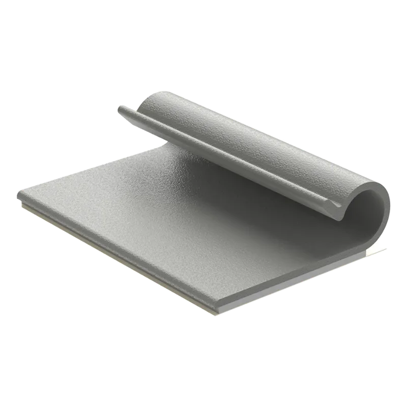 Clip Adhesivo Tipo J, Para Cables de Hasta 7.9 mm de Diámetro, Uso Interior, Color Gris, Paquete de 100pz PANDUIT AJC31-A-C